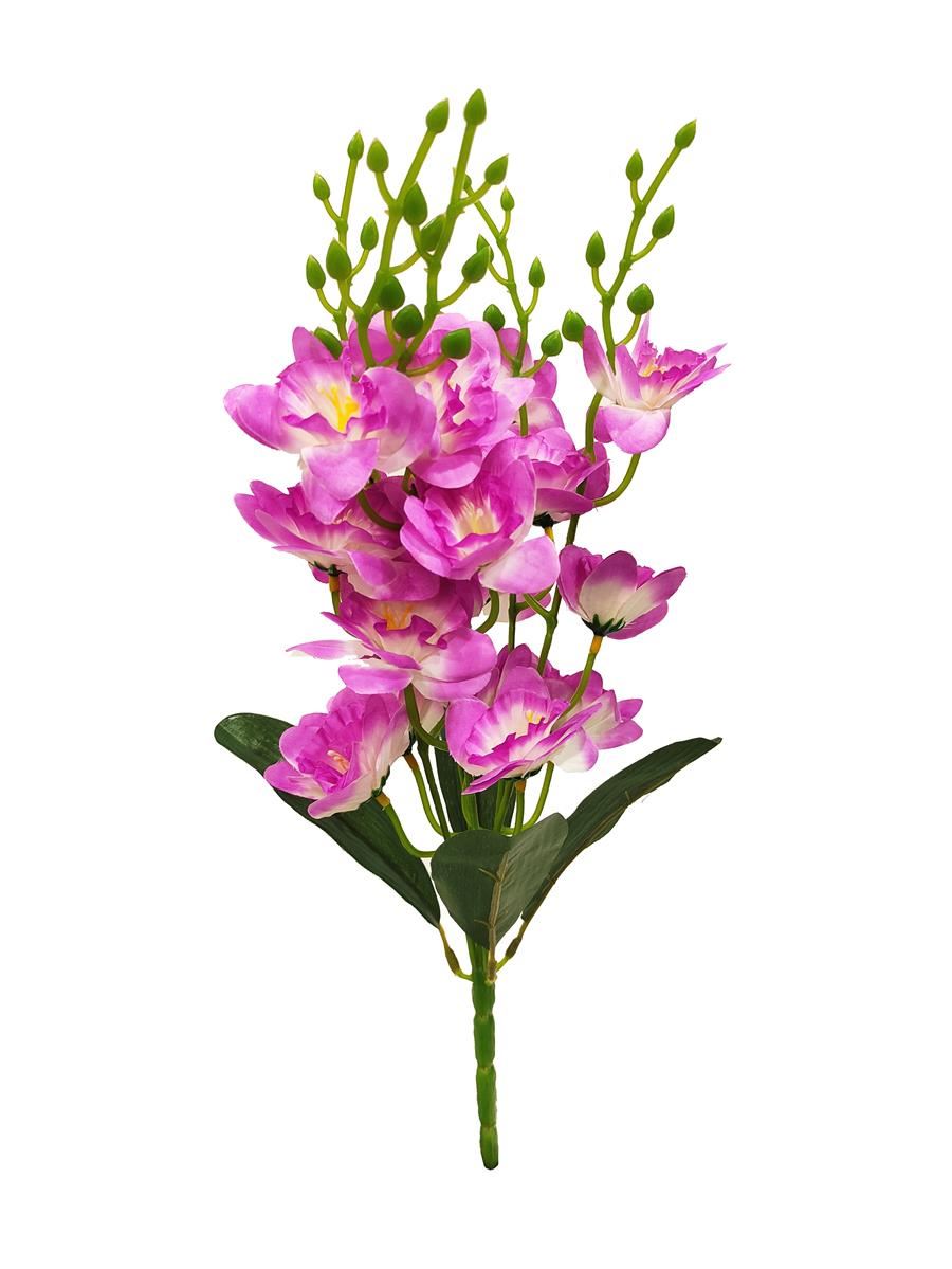 RAMO DE FLORES 47CM. 6 COLORES: ROJO. FUCSIA. ROSA. BLANCO. AMARILLO. LILA